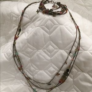 Silpada necklace and bracelet set